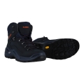 Lowa Hiking Boots Renegade Mid GTX (All-Terrain, Nubuck leather, waterproof) navy blue/orange Men