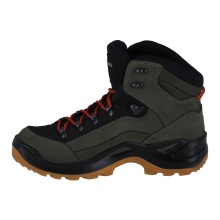 Lowa Hiking Boots Renegade Mid GTX (All-Terrain, Nubuck leather, waterproof) forest green/orange Men