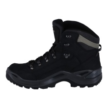 Lowa Hiking Shoes Renegade Mid GTX (All-Terrain, Nubuck Leather, waterproof) black/pebble Men