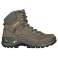 Lowa Hiking Boots Renegade Mid GTX (All-Terrain, Nubuck leather, waterproof) olive green/mustard Men