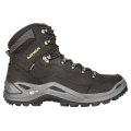 Lowa Hiking Boots Renegade Mid GTX (All-Terrain, Nubuck Leather, waterproof) black/olive Men