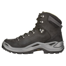 Lowa Hiking Boots Renegade Mid GTX (All-Terrain, Nubuck Leather, waterproof) black/olive Men