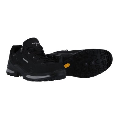 Lowa Hiking Shoes Renegade Low S GTX (All-Terrain, waterproof, narrow) black/graphite Men