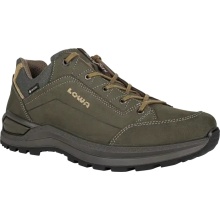 Lowa Hiking Shoes Renegade EVO Low GTX (All-Terrain, Nubuck Leather, Waterproof) Olive Green/Beige Men's