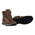 Lowa Hiking Shoes Taurus Pro Mid GTX (All-Terrain, Suede Leather, Waterproof) taupe brown Women