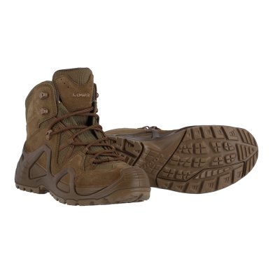 Lowa Military Boots Work Shoes Zephyr Mid TF (Suede) coyote brown Women