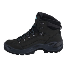 Lowa Hiking Boots Renegade Mid S GTX (All-Terrain, waterproof, narrow) asphalt/turquoise Women