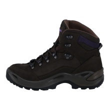 Lowa Hiking Boots Renegade Mid GTX (All-Terrain, Nubuck leather, waterproof) slate/blackberry Women