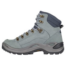 Lowa Hiking Boots Renegade Mid GTX (All-Terrain, Nubuck leather, waterproof) ice blue/salmon Women