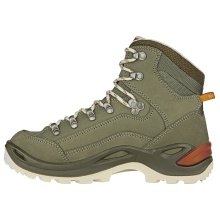 Lowa Hiking Boots Renegade Mid GTX (All-Terrain, Nubuck leather, waterproof) grey-green Women