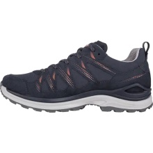 Lowa Walking Shoes Innox Evo II GTX (All-Terrain, Textile/Microfiber, Waterproof) navy/redwood Ladies