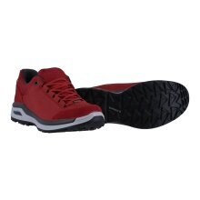 Lowa Everyday Travel Shoes Ascona LO GTX (Nubuck Leather, Waterproof) Chilli Red Ladies