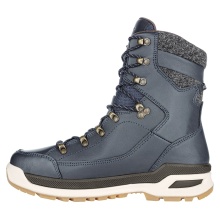 Lowa Winter Hiking Shoes Renegade Evo Ice GTX (smooth leather, waterproof) navy blue/honey Men