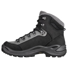 Lowa Hiking Boots Renegade Warm Mid GTX (Winter All-Terrain, waterproof) black/grey Women