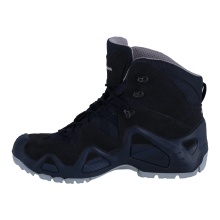 Lowa Military Boots Work Shoes Zephyr Mid GTX (Suede, Waterproof) Navy Blue Men