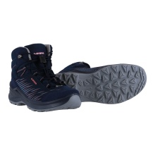 Lowa Hiking Shoes Zirrox Mid GTX (Multifunction, waterproof) navy blue/pink Children