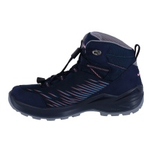 Lowa Hiking Shoes Zirrox Mid GTX (Multifunction, waterproof) navy blue/pink Children