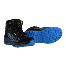 Lowa Hiking Shoes Zirrox GTX MID Junior (Multifunction, waterproof) black/lime green Kids