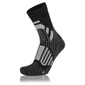 Lowa Hiking Sock Crew Mountaineering (Polyester/Polyamide) black/grey - 1 pair