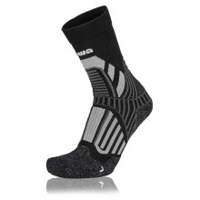 Lowa Hiking Sock Crew Mountaineering (Polyester/Polyamide) black/grey - 1 pair