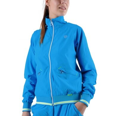 Limited Sports Training Jacket Vichy Blue Women