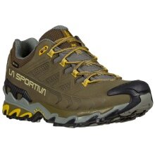 La Sportiva Trail Hiking Shoes Ultra Raptor II Leather Wide GTX (Nubuck leather, waterproof) ivy green Men