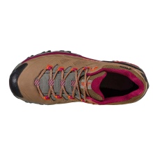 La Sportiva Trail Hiking Shoes Ultra Raptor II Leather Wide GTX (Nubuck leather, waterproof) brown/plum Women