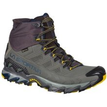 La Sportiva Trail Running Shoes Ultra Raptor II Mid Nubuck Leather GTX (waterproof) clay brown/blue Men