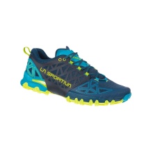 La Sportiva Trail Running Shoes Bushido II opal blue/lime Men's