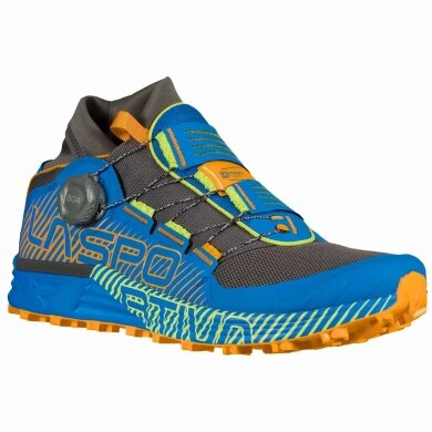 La Sportiva Trail Running Shoes Cyklon (BOA® Fit System) blue/grey Men