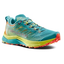 La Sportiva Trail Running Shoes Jackal II lagoon blue/yellow Women