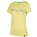 La Sportiva Wander-/Leisure Shirt Peaks (Cotton) yellow Ladies