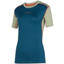 La Sportiva Wander-Shirt Sunfire (breathable, quick-drying) storm blue/tea green ladies