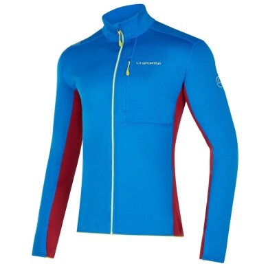 La Sportiva Fleece Jacket Chill Jkt (Thermal Jacket, Lightweight, Comfortable) Blue/Red Men's