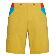 La Sportiva hiking shorts Guard Short (elastic waistband with drawstring) short yellow/blue Men