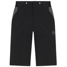 La Sportiva Hiking Shorts Guard Short (elastic waistband with drawstring) short black/carbon grey Men