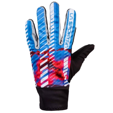 La Sportiva Skimo Race Gloves blue/red Ladies