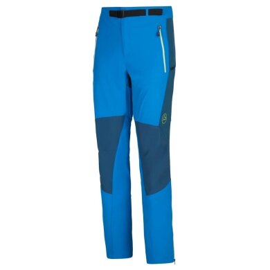 La Sportiva hiking trousers Cardinal Pant (elastic, breathable) long blue Men