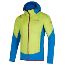 La Sportiva Hybrid Jacket Cambrenas 2.0 (lightweight, windproof) lime green/electric blue men's