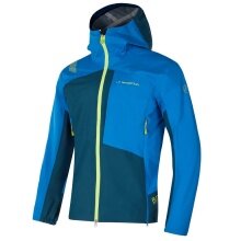 La Sportiva Softshell Jacket Crizzle EVO Shell (wind and water resistant, breathable) storm blue men's