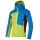 La Sportiva Softshell Jacket Crizzle EVO Shell (wind and water resistant, breathable) lime/blue men's