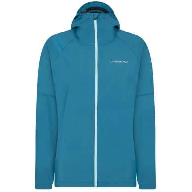 La Sportiva Trail Running Jacket Run (lightweight, water-repellent, maximum freedom of movement) blue Women