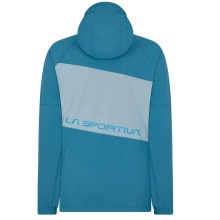 La Sportiva Trail Running Jacket Run (lightweight, water-repellent, maximum freedom of movement) blue Women