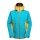 La Sportiva Softshell Jacket Discover Shell (windproof, waterproof) tropical blue/yellow Men