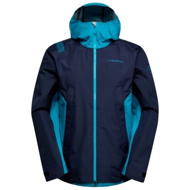 La Sportiva Softshell Jacket Discover Shell (windproof, waterproof) dark blue Men