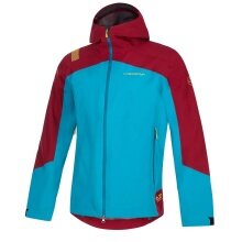 La Sportiva Softshell Jacket Sirius Evo Shell (3-Layer) blue/dark red Men