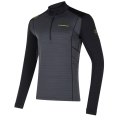 La Sportiva Functional Long Sleeve Shirt Galaxia (moisture-wicking, reflective) carbon grey men's