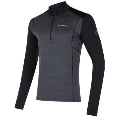 La Sportiva Functional Long Sleeve Shirt Galaxia (moisture-wicking, reflective) carbon grey men's