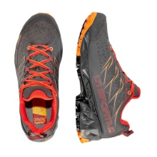 La Sportiva Trail Running Shoes Akyra Carbon Grey/Orange Ladies