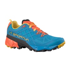 La Sportiva Akyra II Trail Running Shoes 2024 tropic blue/multi-coloured Men's